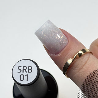 01 Lyra - Sparkling Rubber Base 8ml MAKEAR
