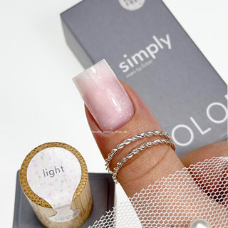 LIGHT - OHNE HEMA UV Nagellack 7ml ECLAIR