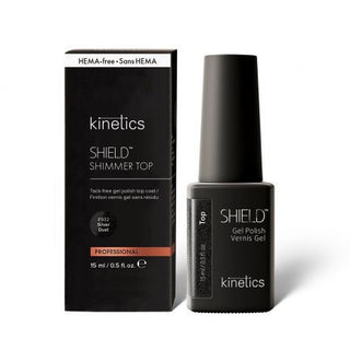 932 SILVER DUST - SHIMMER Top Coat OHNE HEMA 15ml KINETICS