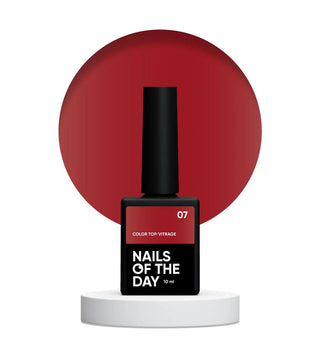 07 Vitrage Top - Top Coat (No Wipe) 10ml NAILS OF THE DAY