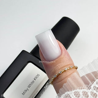 906 MILKY WHITE - Bottle Gel 15ml KINETICS