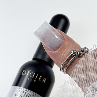 SMOKY WHITE - RUBBER BASE COAT FOIL 10 ml DIDIER LAB
