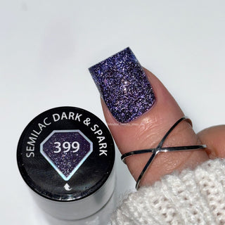 399 Dark & Spark - UV Nagellack 7ml Semilac