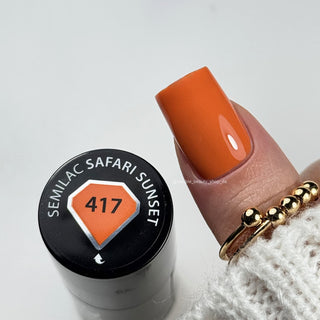 417 SAFARI SUNSET - UV Nagellack 7ml Semilac