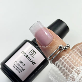 PINK MASK GLITTER - BUILDER BOTTLE GEL BBIO (OHNE HEMA) 15 ml Didier Lab