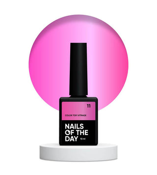 11 Vitrage Top - Top Coat (No Wipe) 10ml NAILS OF THE DAY