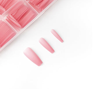 BALERINA PINK - EASY GEL TIPS (soft gel tips) 360stk ECLAIR