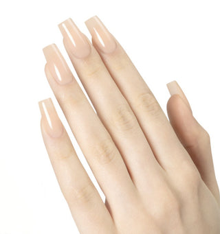 BALERINA NUDE - EASY GEL TIPS (soft gel tips) 360stk ECLAIR