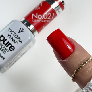 021 Exemplary Red — Gel polish Pure Creamy 8ml VICTORIA VYNN