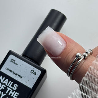 04 MILK - Cover Base Coat 10ml NAILS OF THE DAY
