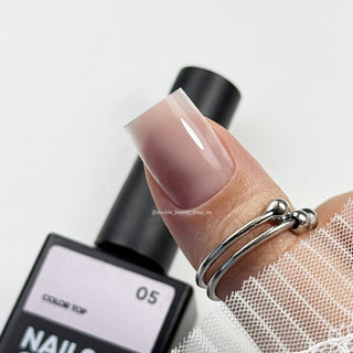 05 COLOR TOP - Cover Top Coat (No Wipe) 10ml NAILS OF THE DAY
