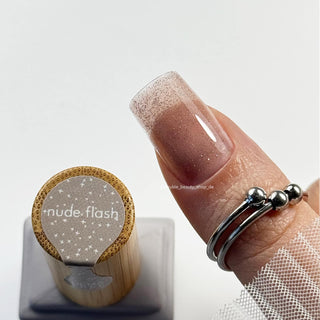 NUDE FLASH - OHNE HEMA UV Nagellack 7ml ECLAIR