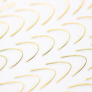 Gold - FRENCH FOIL Aufkleber