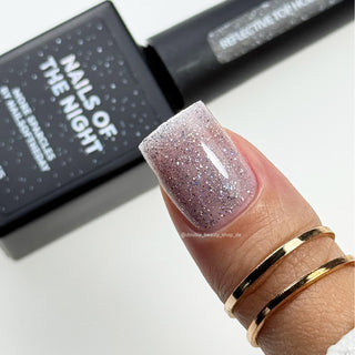 Holographic Reflective - Top Coat (No Wipe) 10ml NAILS OF THE DAY