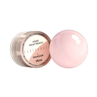 Milky Peach - NO FILE Challengel Builder Gel OHNE HEMA (15ml, 50ml) MAKEAR