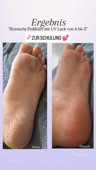 ONLINE KURS "RUSSISCHE PEDIKÜRE MIT SHELLAC: ALLES VON A BIS Z"