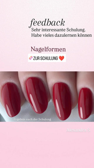 Nagelform Online Schulung