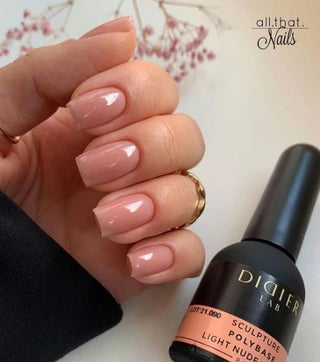 LIGHT NUDE FRENCH - POLYBASE (rubber base coat) 10 ml DIDIER LAB
