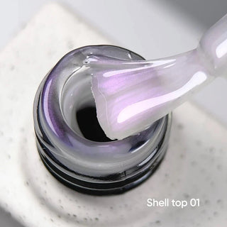 01 Shell - Top Coat (No Wipe) 10ml NAILS OF THE DAY