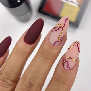 02 Nail Art Chrom Pulver Palette SEMILAC