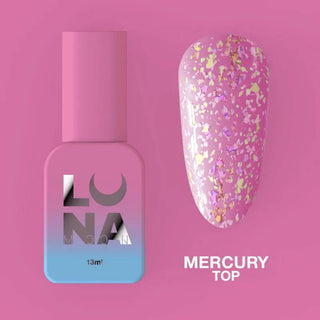 Mercury - Top Coat (No Wipe) 13ml LUNAmoon