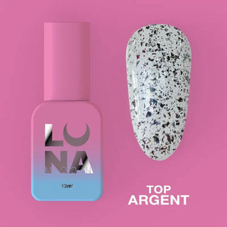 Argent - Top Coat (No Wipe) 13ml LUNAmoon