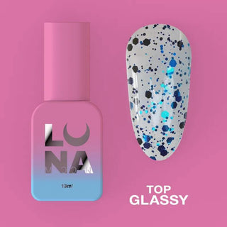 Glassy - Top Coat (No Wipe) 13ml LUNAmoon