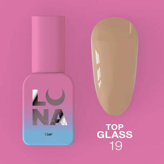 19 GLASS - Top Coat (No Wipe) 13ml LUNAmoon