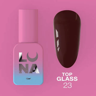 23 GLASS - Top Coat (No Wipe) 13ml LUNAmoon