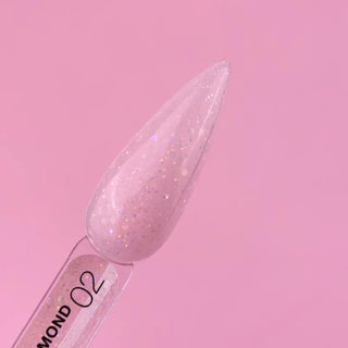 02 Diamond - NO FILE Builder Gel 15ml LUNAmoon