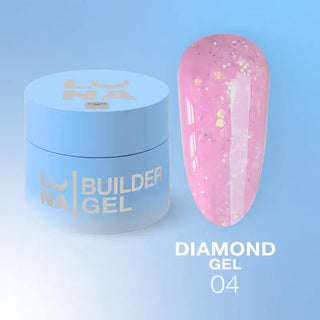 04 Diamond - NO FILE Builder Gel 15ml LUNAmoon