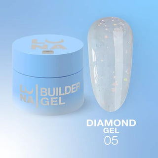 05 Diamond - NO FILE Builder Gel 15ml LUNAmoon