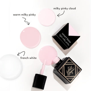MILKY PINKY GANG - SMART BASE Color Set (4x7ml) ECLAIR