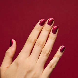 955 Holly Berry Red - Cat Eye UV Nagellack 7ml Semilac