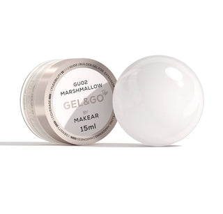 Marshmallow - Builder Gel&Go UP 15ml MAKEAR