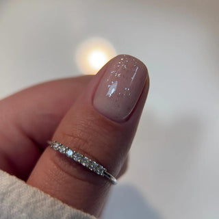 Glitter Silver - TOP COAT OHNE HEMA (no wipe) 8 ml DIDIER LAB