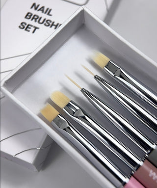 NAIL BRUSHES SET - Pinselset HEYLOVE