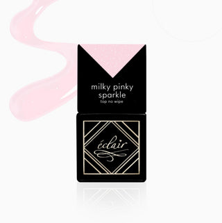 MILKY PINKY SPARKLE - Top Coat No Wipe 7ml ECLAIR