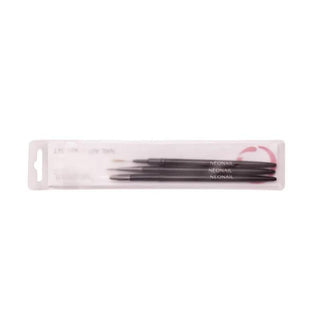 Nail Art Brush Set (3 st.) Nailart Pinsel Neonail