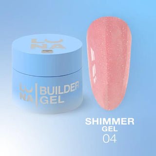 04 Shimmer - NO FILE Builder Gel 15ml LUNAmoon