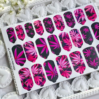 Nagelfolie 94 Nail Wraps für Maniküre AMINAILS
