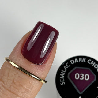 UV Nagellack Semilac 030 Dark Chocolate 7 ml