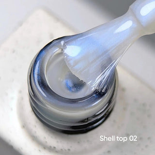 02 Shell - Top Coat (No Wipe) 10ml NAILS OF THE DAY