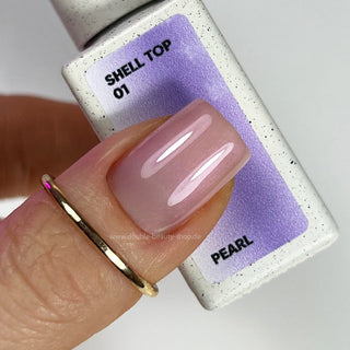 01 Shell - Top Coat (No Wipe) 10ml NAILS OF THE DAY