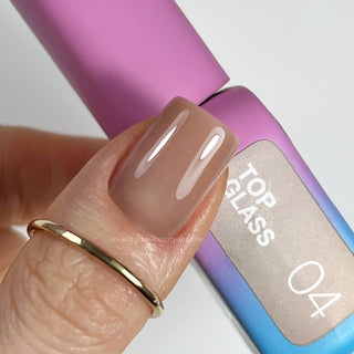 04 GLASS - Top Coat (No Wipe) 13ml LUNAmoon