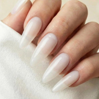 Milky White Sealer Top Coat (No Wipe) 10ml LYNIS NAILS