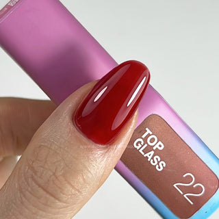 22 GLASS - Top Coat (No Wipe) 13ml LUNAmoon