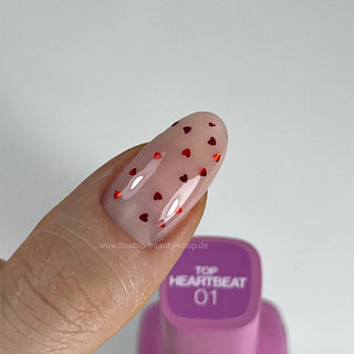 01 Heartbeat - Top Coat (No Wipe) 13ml LUNAmoon