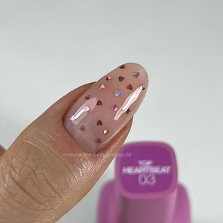 03 Heartbeat - Top Coat (No Wipe) 13ml LUNAmoon