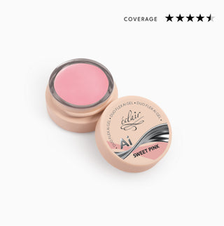 SWEET PINK Duo Flex AI Gel NO FILE 15g Eclair